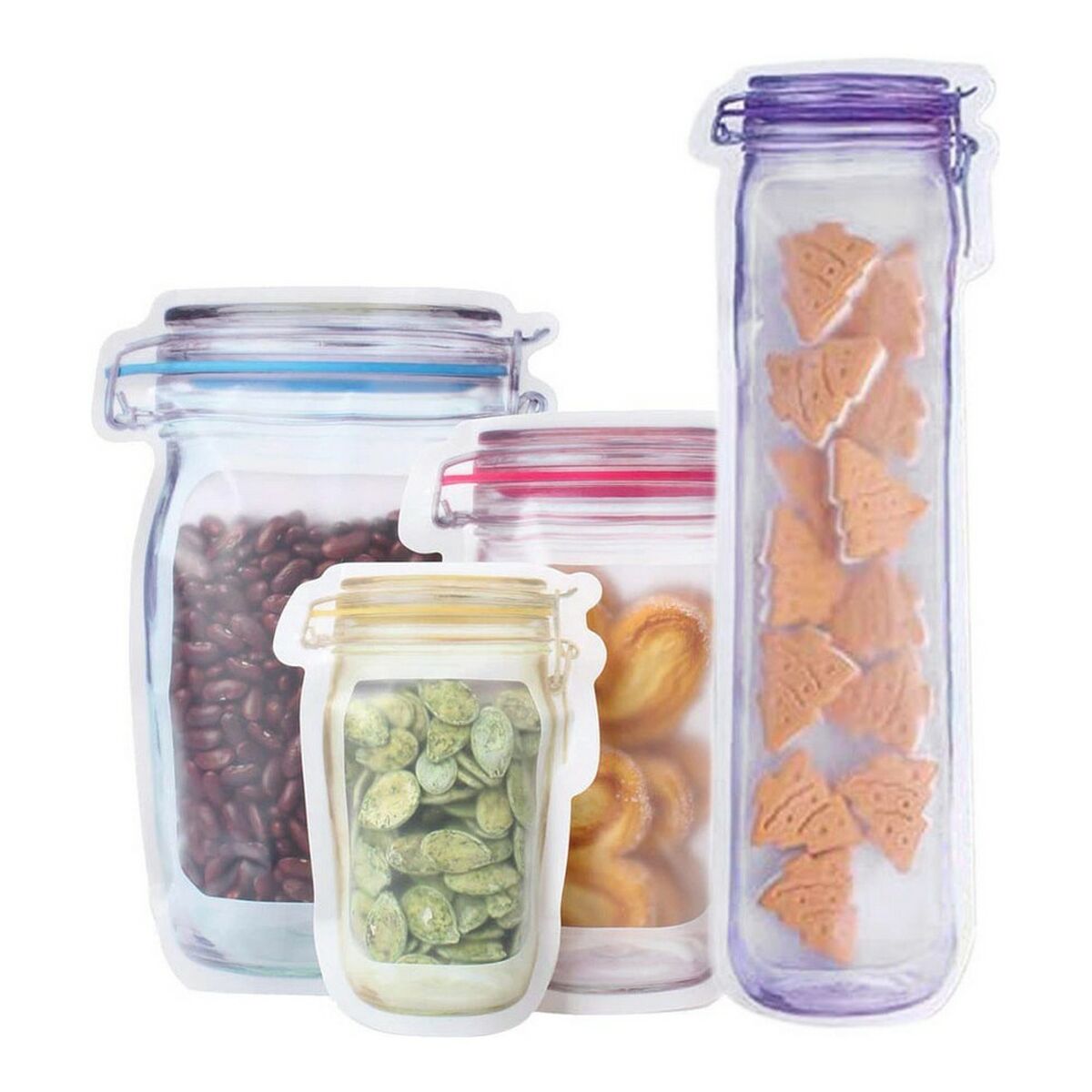 Lancheira Quttin 10,5 x 32 x 6 cm (36 Unidades) - EcoNest