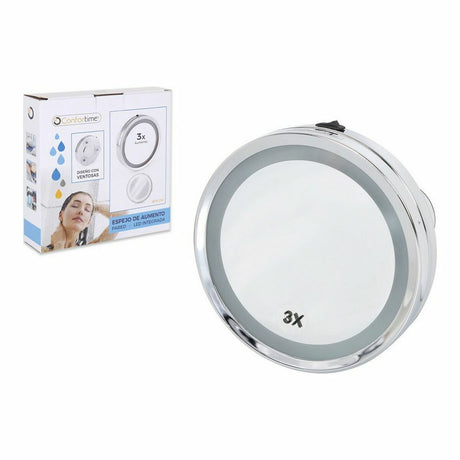 Espelho de Aumento Confortime LED 15 x 3 x 15 cm (6 Unidades) - EcoNest