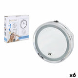 Espelho de Aumento Confortime LED 15 x 3 x 15 cm (6 Unidades) - EcoNest