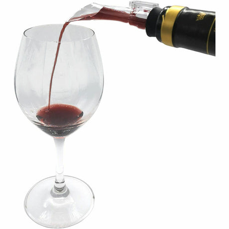 Bico para Vinho Quttin Transparente 2,5 x 16 cm (24 Unidades) - EcoNest