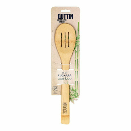 Espátula de Cozinha Quttin Bambu 30 x 6,2 x 0,8 cm (36 Unidades) - EcoNest