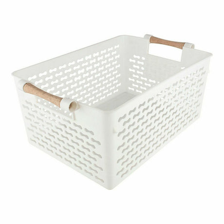 Cesta Multiusos Confortime Madeira 37 x 23 x 15 cm (18 Unidades) - EcoNest