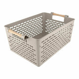 Cesta Multiusos Confortime Madeira 37 x 23 x 15 cm (18 Unidades) - EcoNest