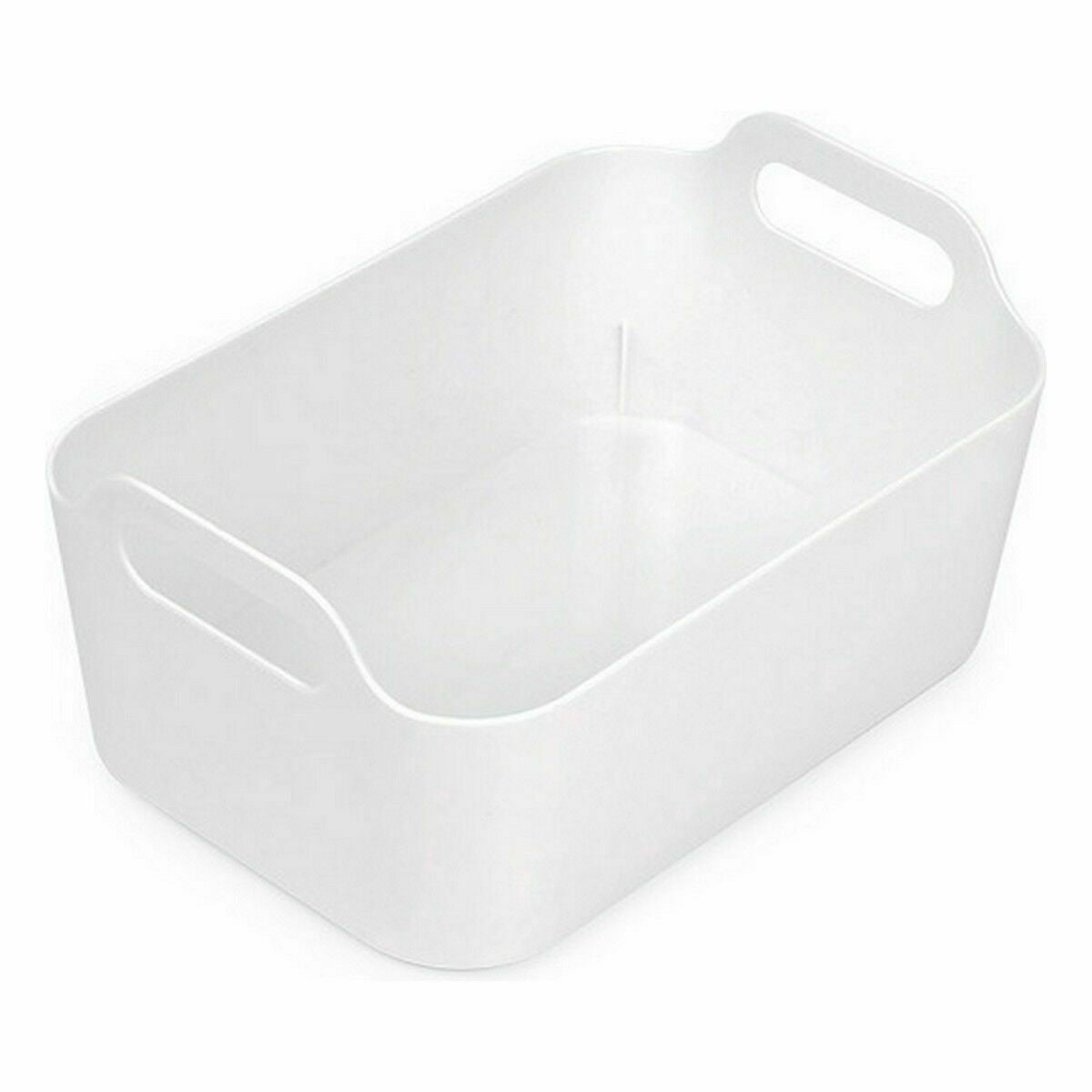 Cesta Multiusos Confortime Branco 24 x 16,7 x 11,2 cm (18 Unidades) - EcoNest