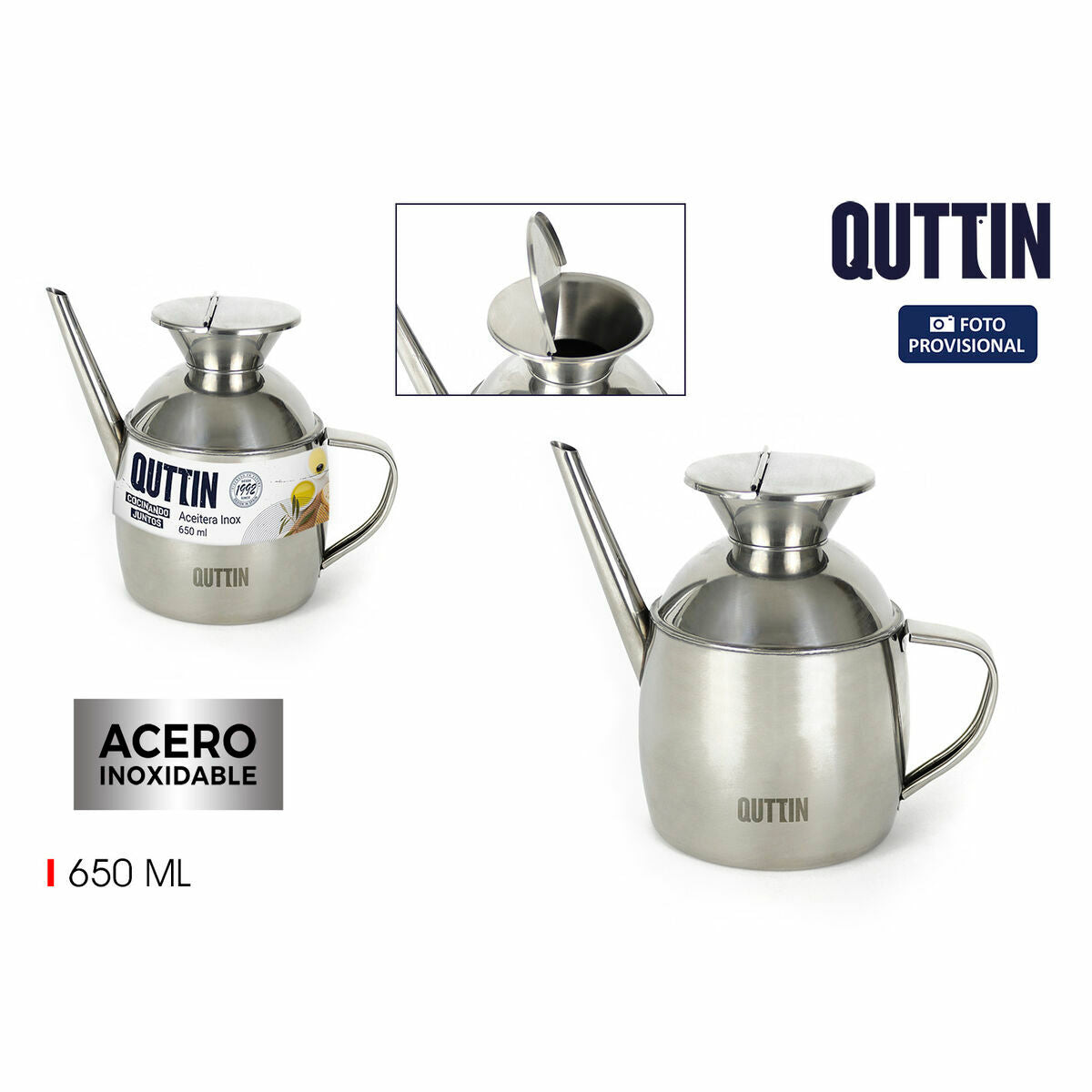 Galheteiro Quttin 650 ml (12 Unidades) - EcoNest