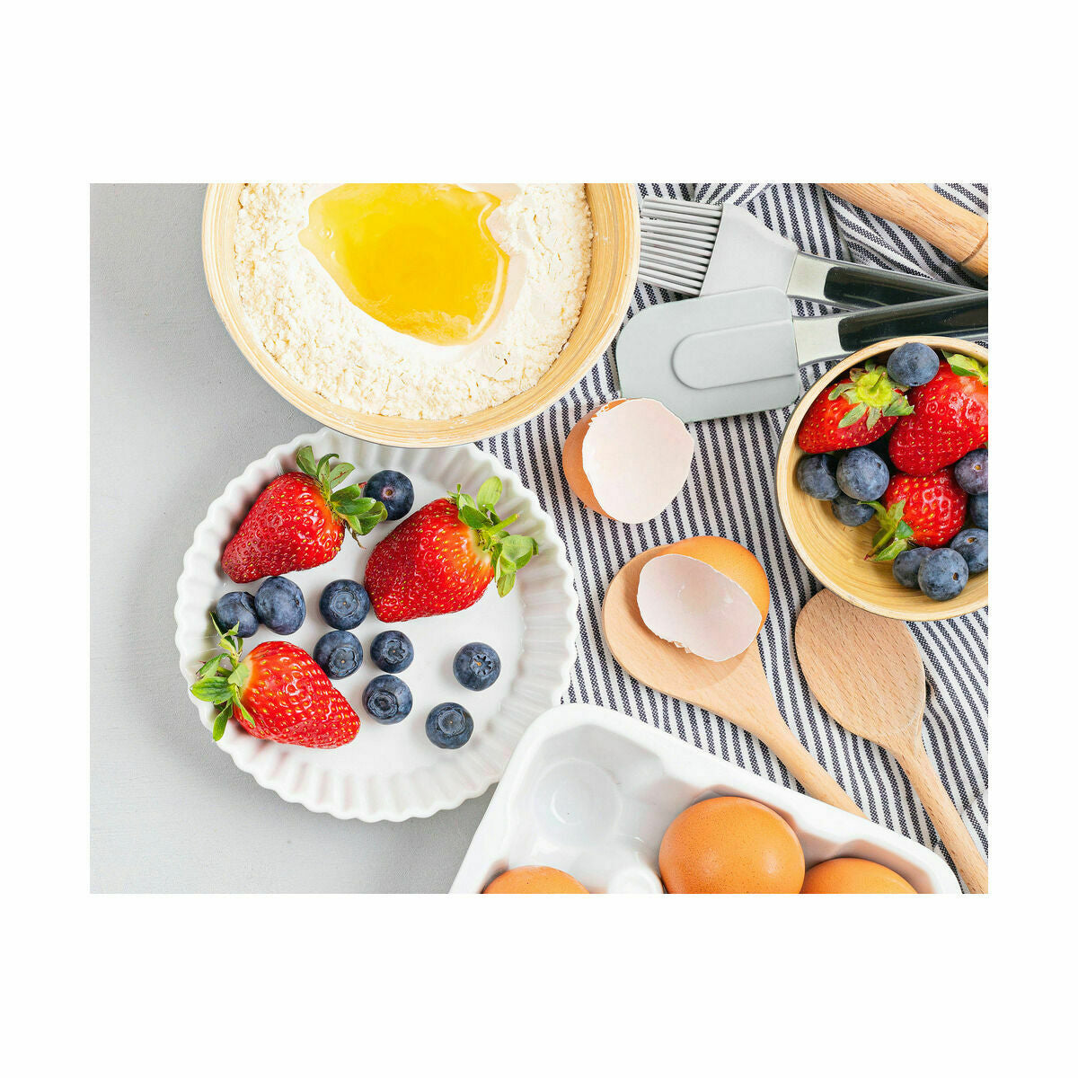 Escumadeira Quttin Foodie Preto 2 mm 28,5 x 5,8 cm - EcoNest