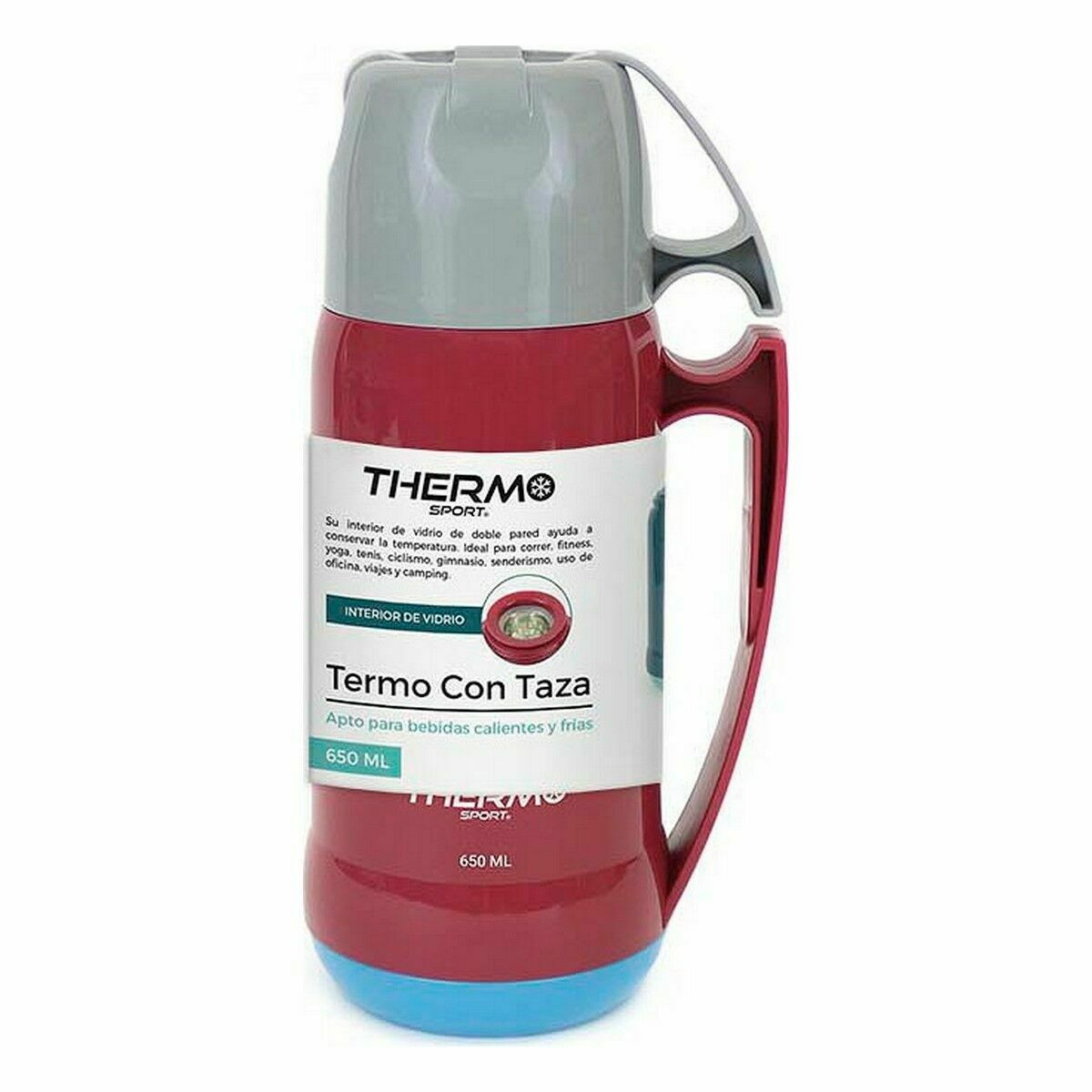 Termo de Viagem ThermoSport 650 ml (12 Unidades) - EcoNest