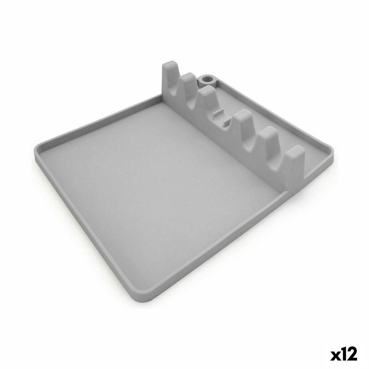 Porta Utensílios de Cozinha Quttin Silicone 20 x 17 x 4 cm (12 Unidades) - EcoNest