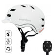 Capacete para Trotinete Elétrica Smartgyro SMART PRO Branco - EcoNest