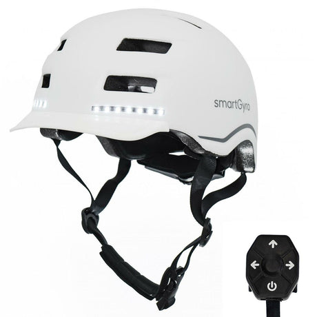 Capacete para Trotinete Elétrica Smartgyro SMART MAX Branco - EcoNest