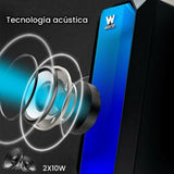 Altifalante Bluetooth Portátil Woxter BIG BASS 97 BT Cinzento - EcoNest