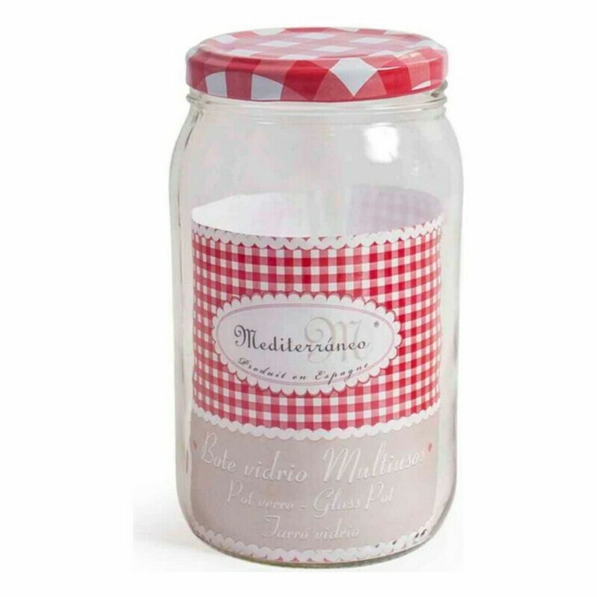 Bote Mediterraneo cogx1094 Vidro 2L (6 Unidades) (2000 cc) - EcoNest