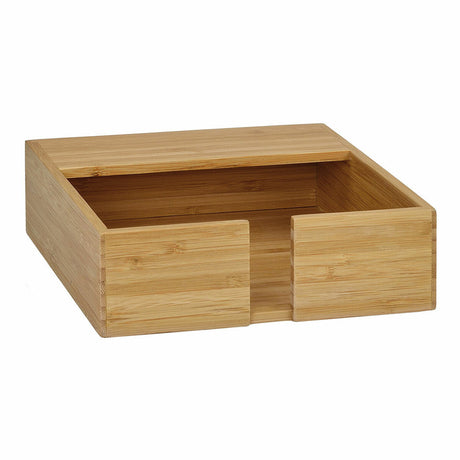 Porta-guardanapos Andrea House ms69235 Bambu 17,5 x 17,5 x 5,5 cm - EcoNest