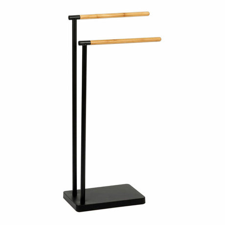 Toalheiro de Pé Andrea House ba72130 Preto Metal 30 x 20 x 78 cm - EcoNest