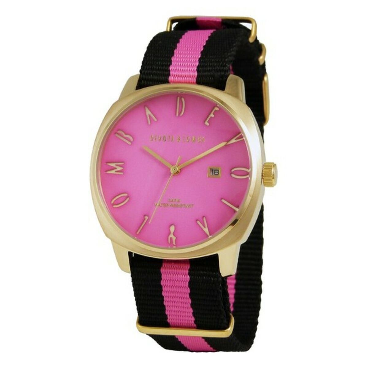 Relógio masculino Devota & Lomba DL008MSPBK-PK-02PINK (Ø 42 mm) - EcoNest