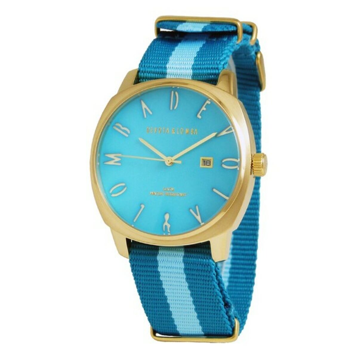 Relógio masculino Devota & Lomba DL008MSPBLBL-02BLUE (Ø 42 mm) - EcoNest