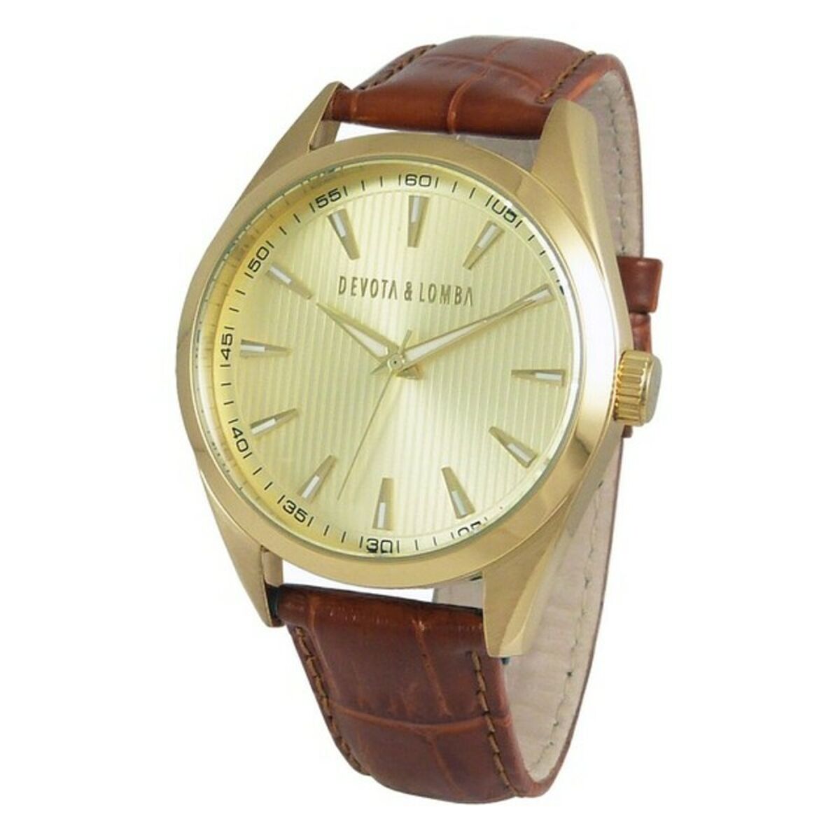 Relógio masculino Devota & Lomba DL014ML-02BRGOLD (Ø 40 mm) - EcoNest