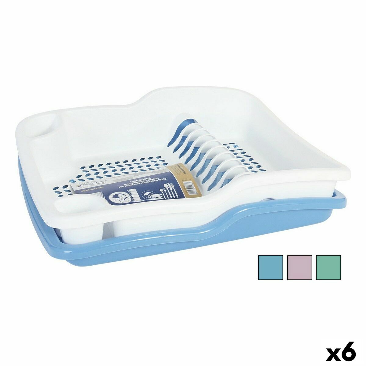 Escorredor Dem 48 x 40 x 12 cm (6 Unidades) - EcoNest