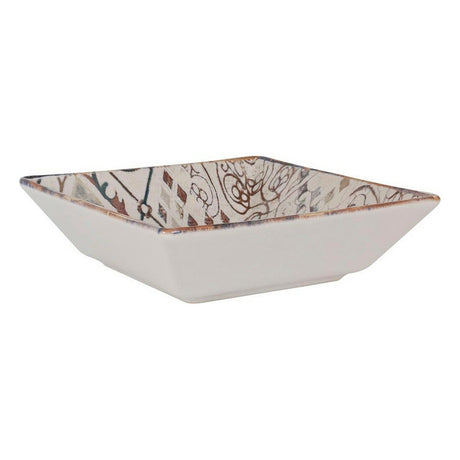 Saladeira La Mediterránea Grecia Porcelana 18 x 18 x 5 cm (24 Unidades) - EcoNest