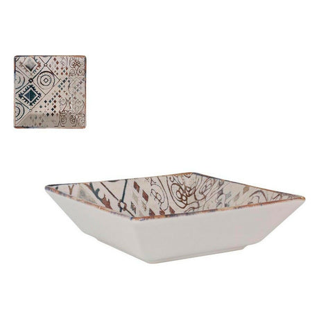 Saladeira La Mediterránea Grecia Porcelana 18 x 18 x 5 cm (24 Unidades) - EcoNest