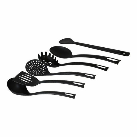 Conjunto de Utensílios para Cozinha Quttin Quttin Preto (6 Peças) (8 Unidades) (6 pcs) - EcoNest