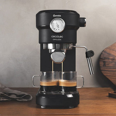 Máquina de Café Expresso Manual Cecotec Cafelizzia 790 Black Pro 1,2 L 20 bar 1350W - EcoNest