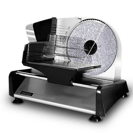 Máquina de Cortar Fiambre Cecotec Rock'nCut Twin 180W Preto Inox - EcoNest