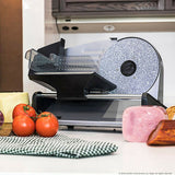 Máquina de Cortar Fiambre Cecotec Rock'nCut Twin 180W Preto Inox - EcoNest