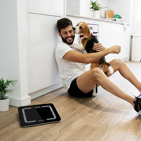Balança digital para casa de banho Cecotec Surface Precision 9500 Smart Healthy Aço inoxidável - EcoNest
