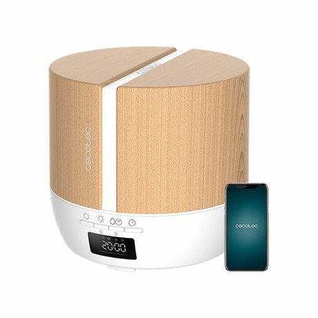 Humidificador PureAroma 550 Connected White Woody Cecotec PureAroma 550 Connected White Woody - EcoNest