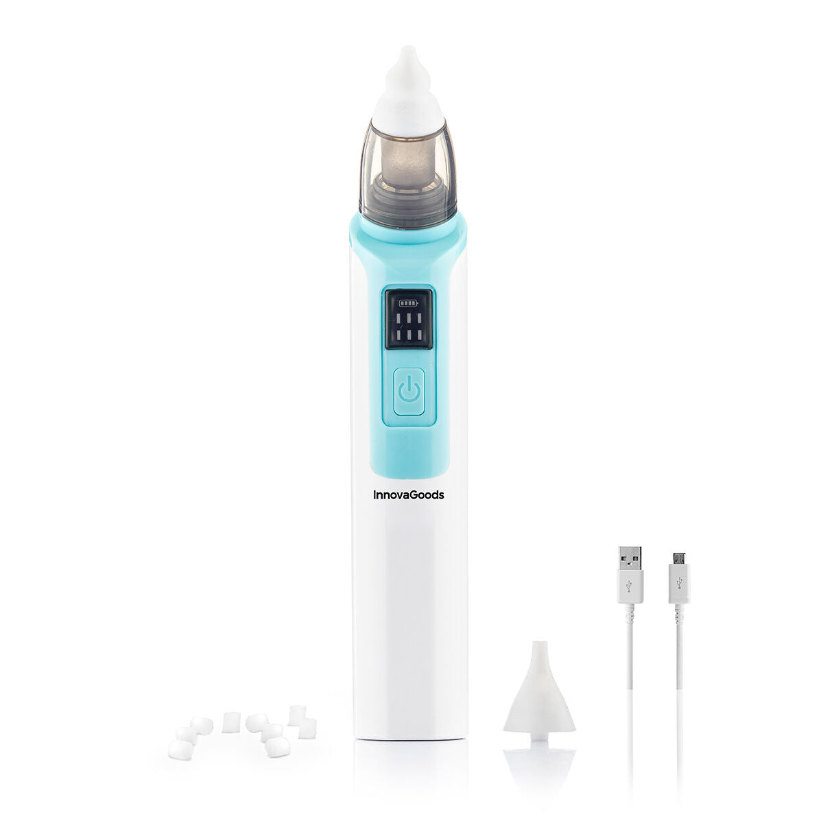 Aspirador Nasal Recarregável para Bebés Nizi InnovaGoods - EcoNest