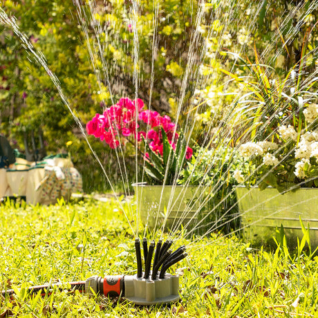 Aspersor de Rega 360º para Jardim Klerdden InnovaGoods 36 jatos - EcoNest