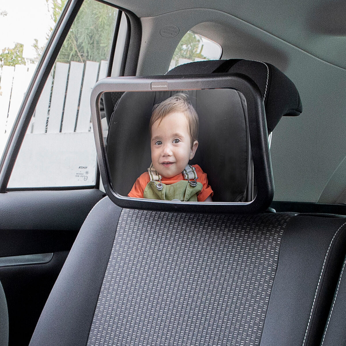 Espelho Retrovisor de Bebé para Banco Traseiro Mirraby InnovaGoods - EcoNest