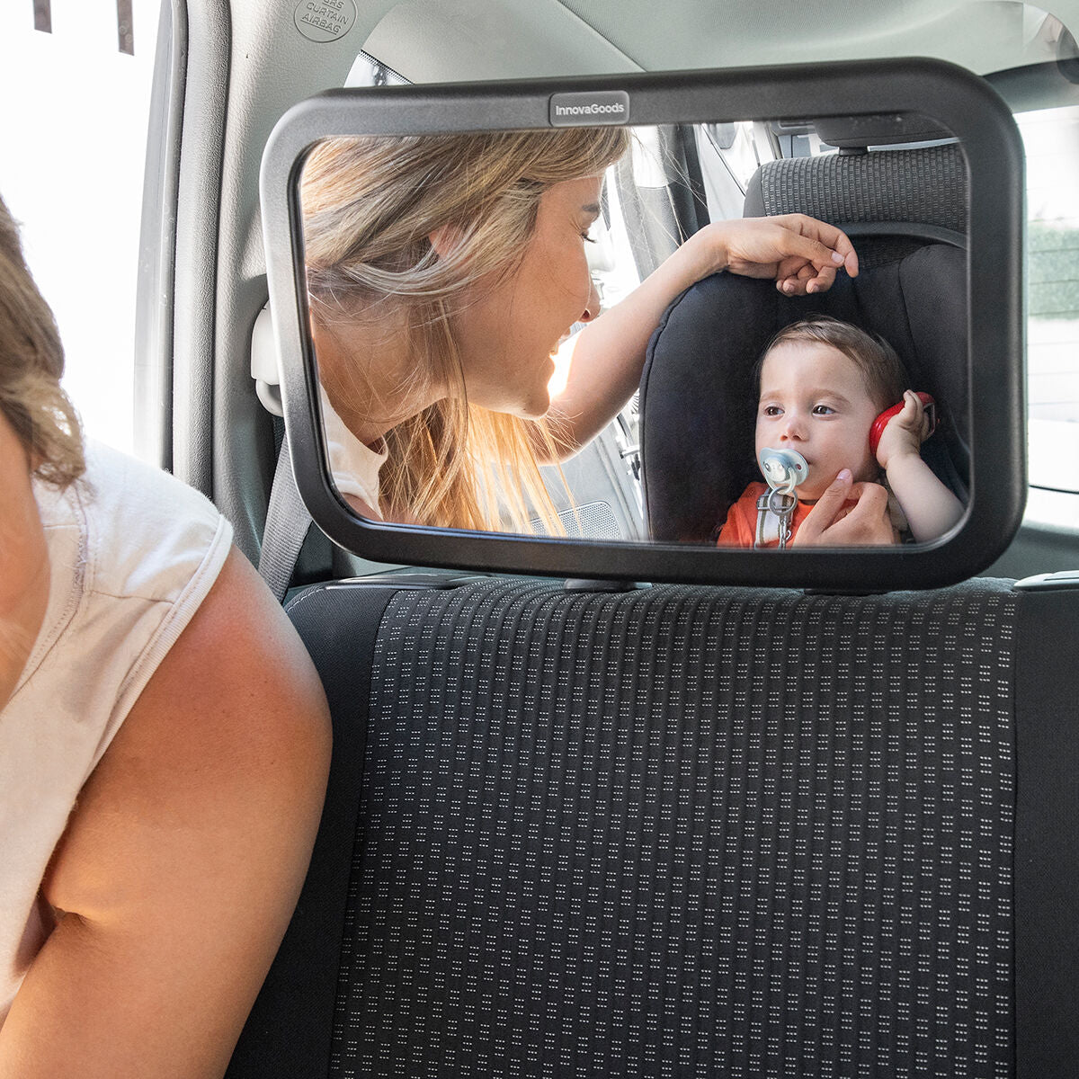 Espelho Retrovisor de Bebé para Banco Traseiro Mirraby InnovaGoods - EcoNest