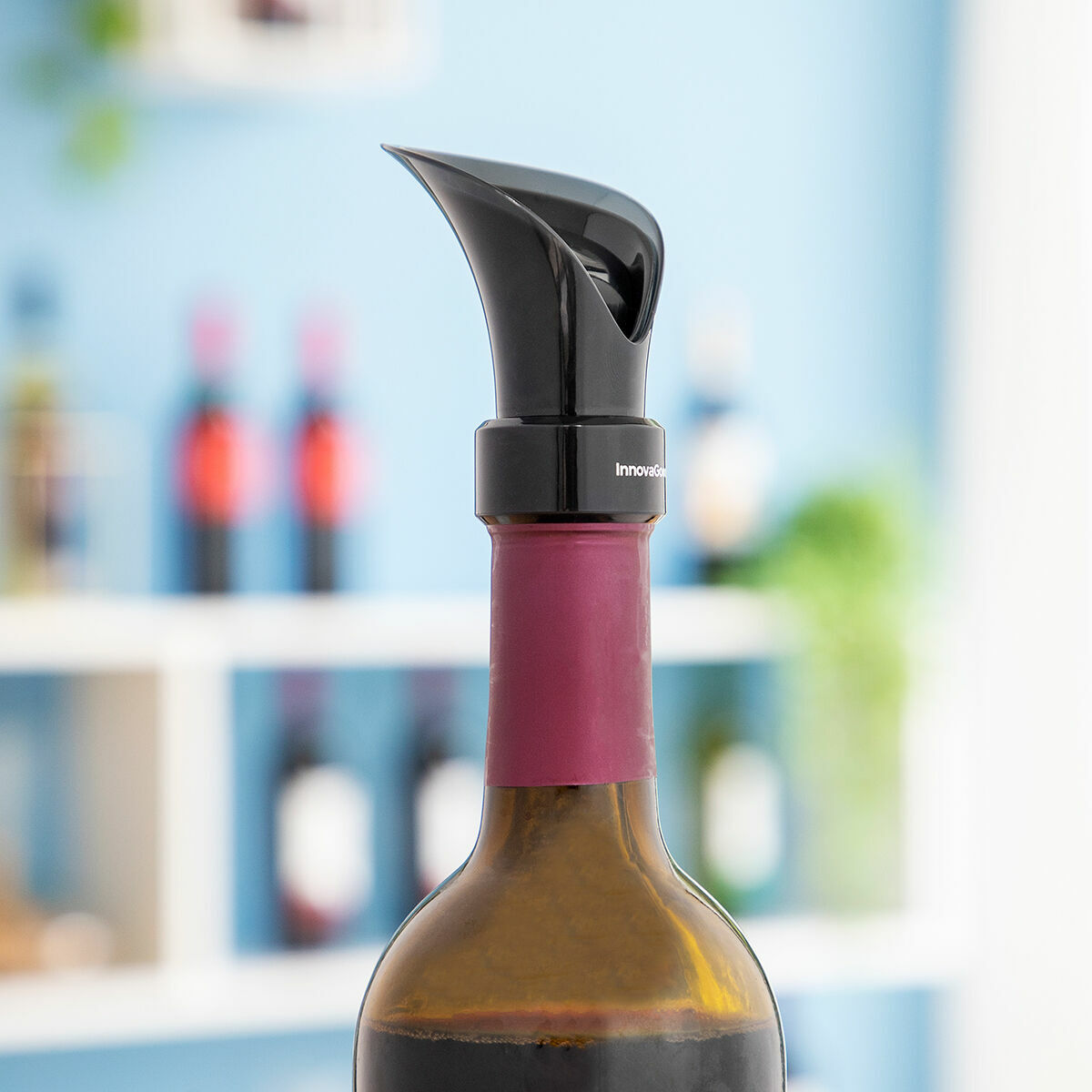 Tampa Dispensador Arejador de Vinho 2 em 1 Wintopp InnovaGoods - EcoNest
