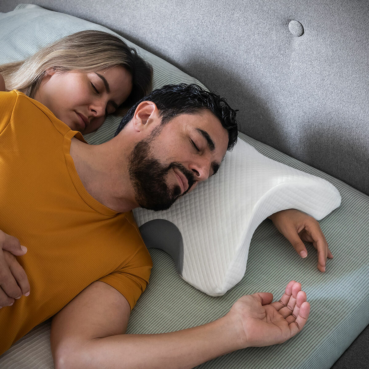 Almofada Viscoelástica Cervical para Casais Cozzy InnovaGoods - EcoNest