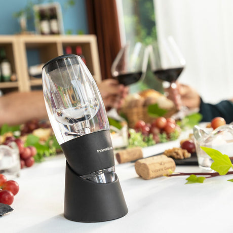 Arejador de Vinho com Filtro, Suporte e Capa Wineir InnovaGoods - EcoNest