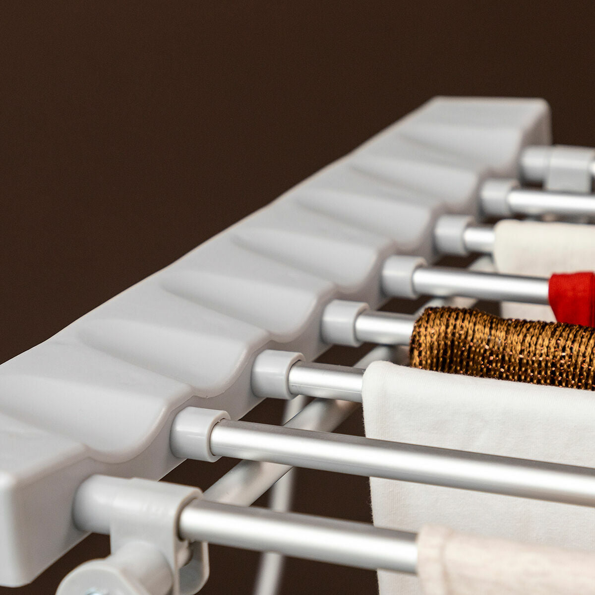 Estendal Elétrico Dobrável Dryak InnovaGoods 8 Barras 120 W - EcoNest