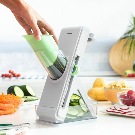 Mandolina Cortadora de Verduras Dobrável 5 em 1 Slichen InnovaGoods - EcoNest