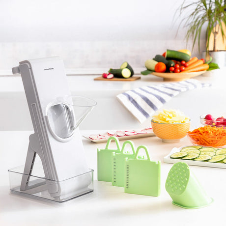 Mandolina Cortadora de Verduras Dobrável 5 em 1 Slichen InnovaGoods - EcoNest