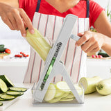 Mandolina Cortadora de Verduras Dobrável 5 em 1 Slichen InnovaGoods - EcoNest