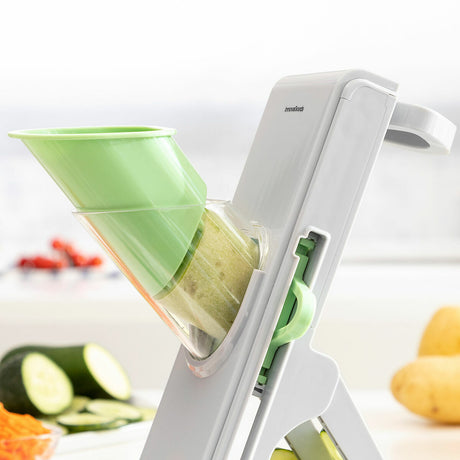 Mandolina Cortadora de Verduras Dobrável 5 em 1 Slichen InnovaGoods - EcoNest