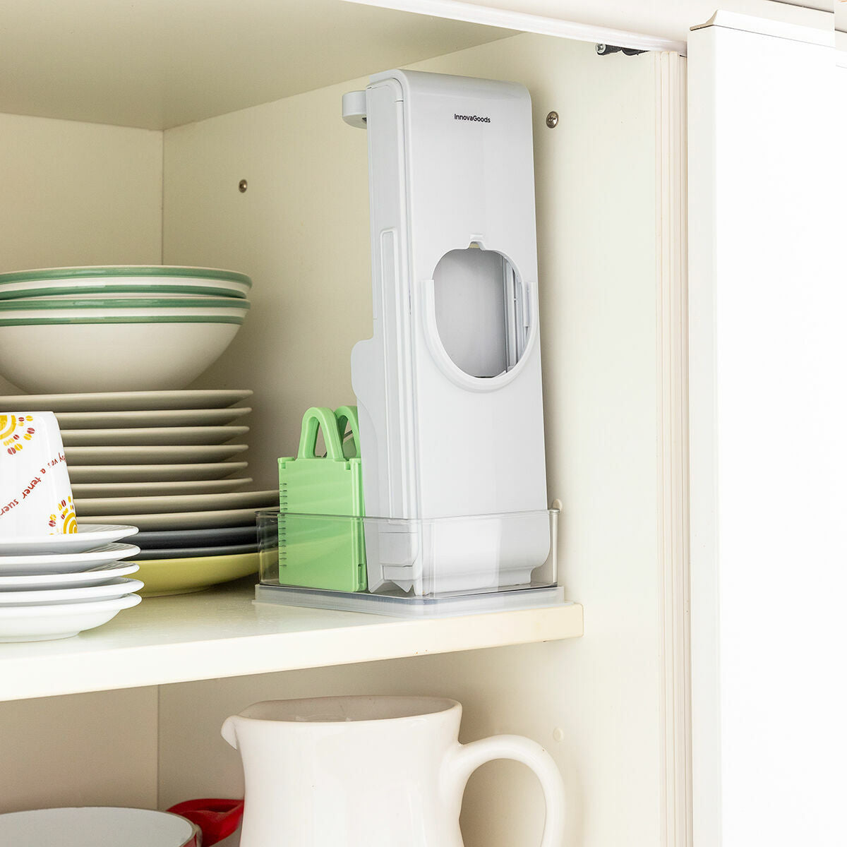 Mandolina Cortadora de Verduras Dobrável 5 em 1 Slichen InnovaGoods - EcoNest