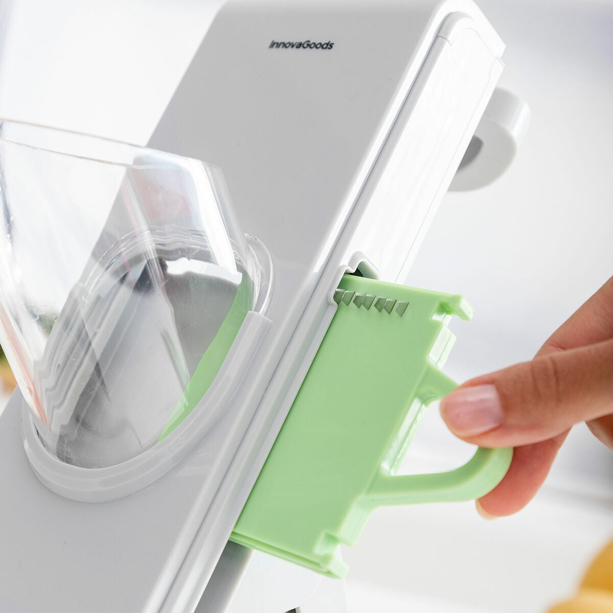 Mandolina Cortadora de Verduras Dobrável 5 em 1 Slichen InnovaGoods - EcoNest