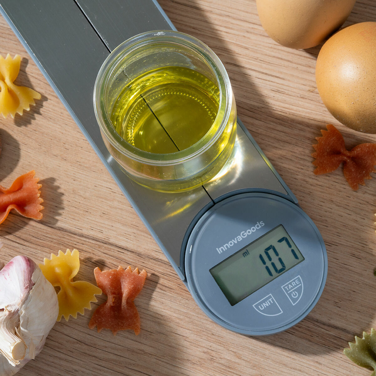 Balança de Cozinha Digital Dobrável Skolden InnovaGoods - EcoNest