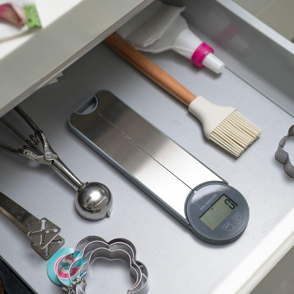 Balança de Cozinha Digital Dobrável Skolden InnovaGoods - EcoNest