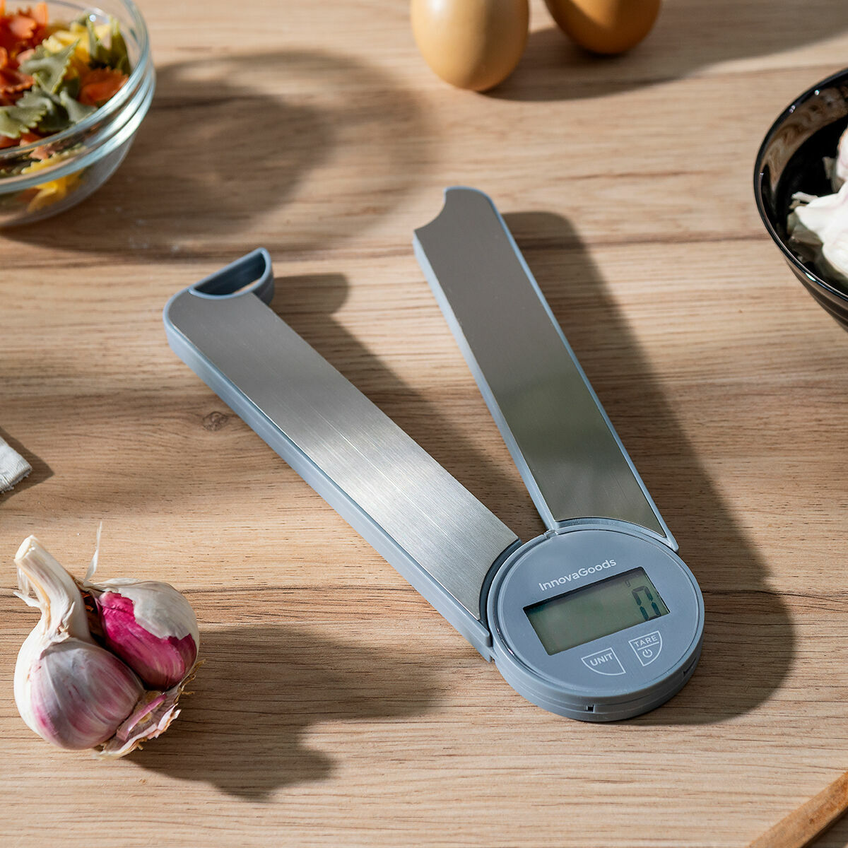 Balança de Cozinha Digital Dobrável Skolden InnovaGoods - EcoNest