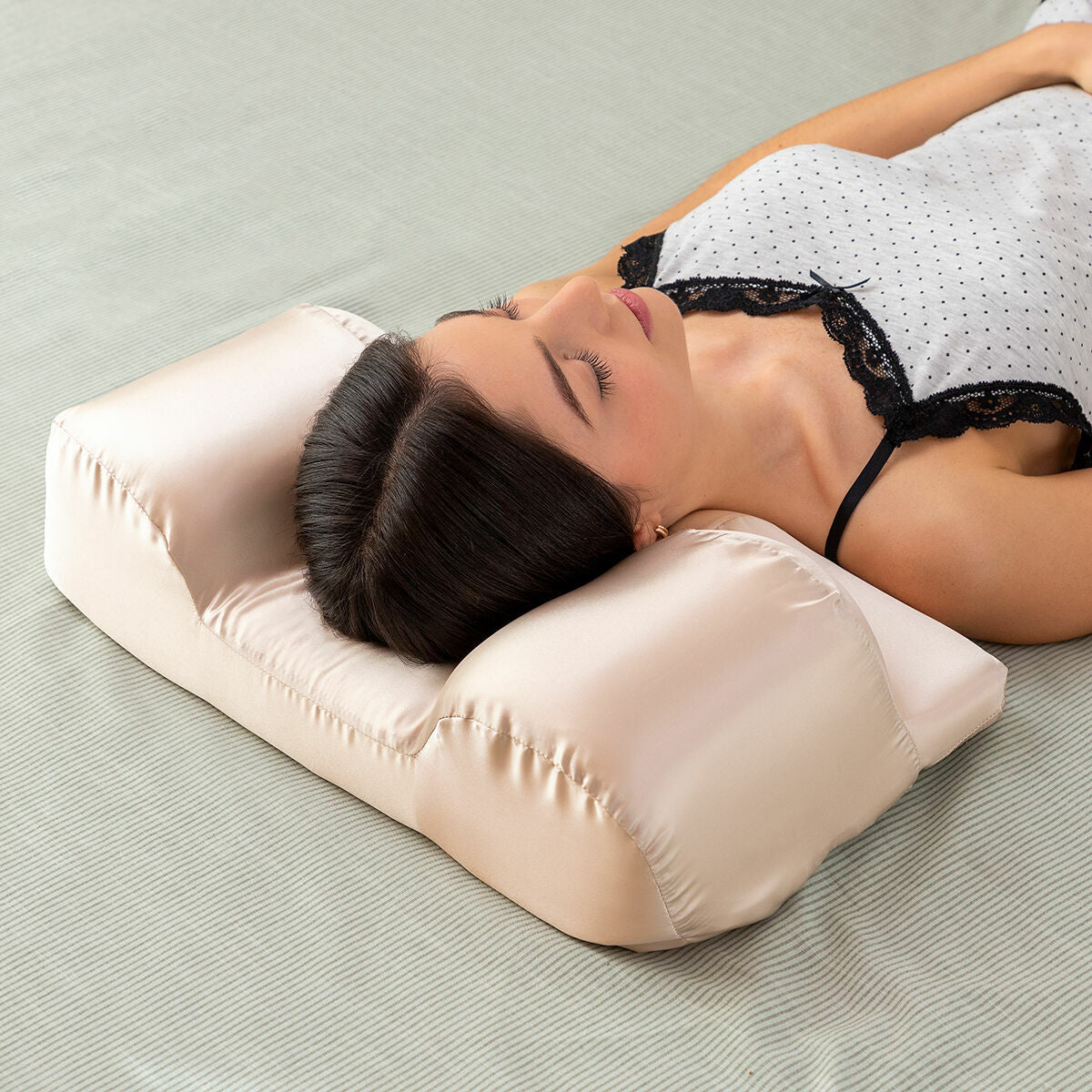 Almofada Cervical Antirrugas com Capa de Cetim Youthlow InnovaGoods - EcoNest