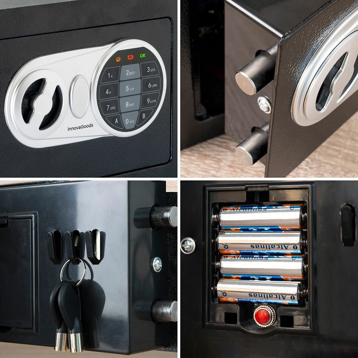 Cofre com Fecho Eletrónico Safeck InnovaGoods - EcoNest