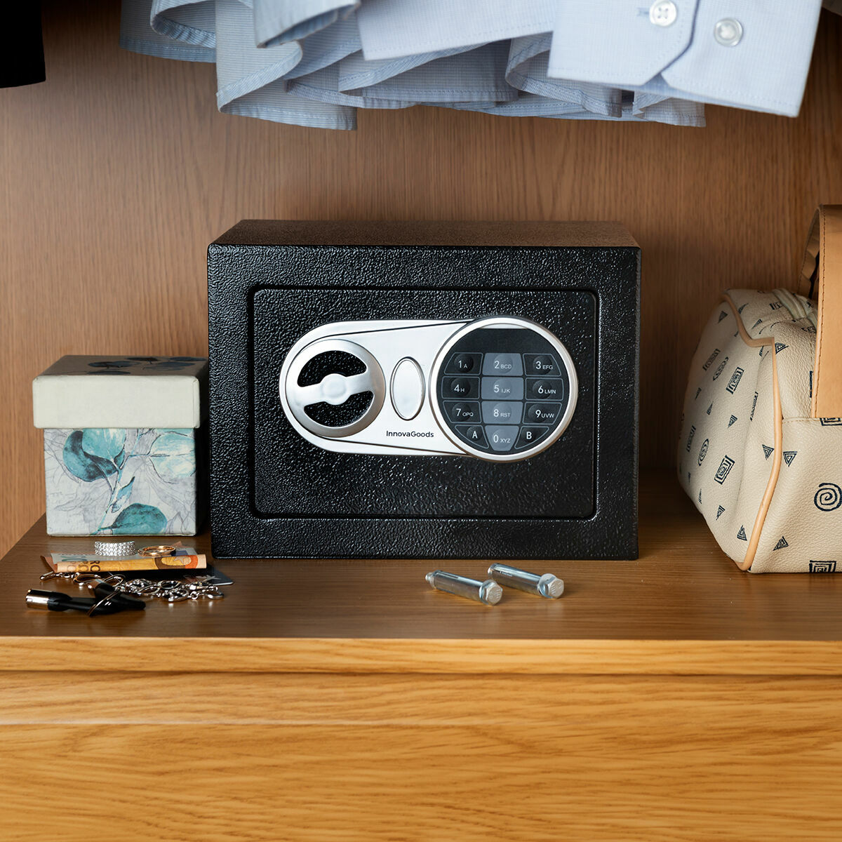 Cofre com Fecho Eletrónico Safeck InnovaGoods - EcoNest